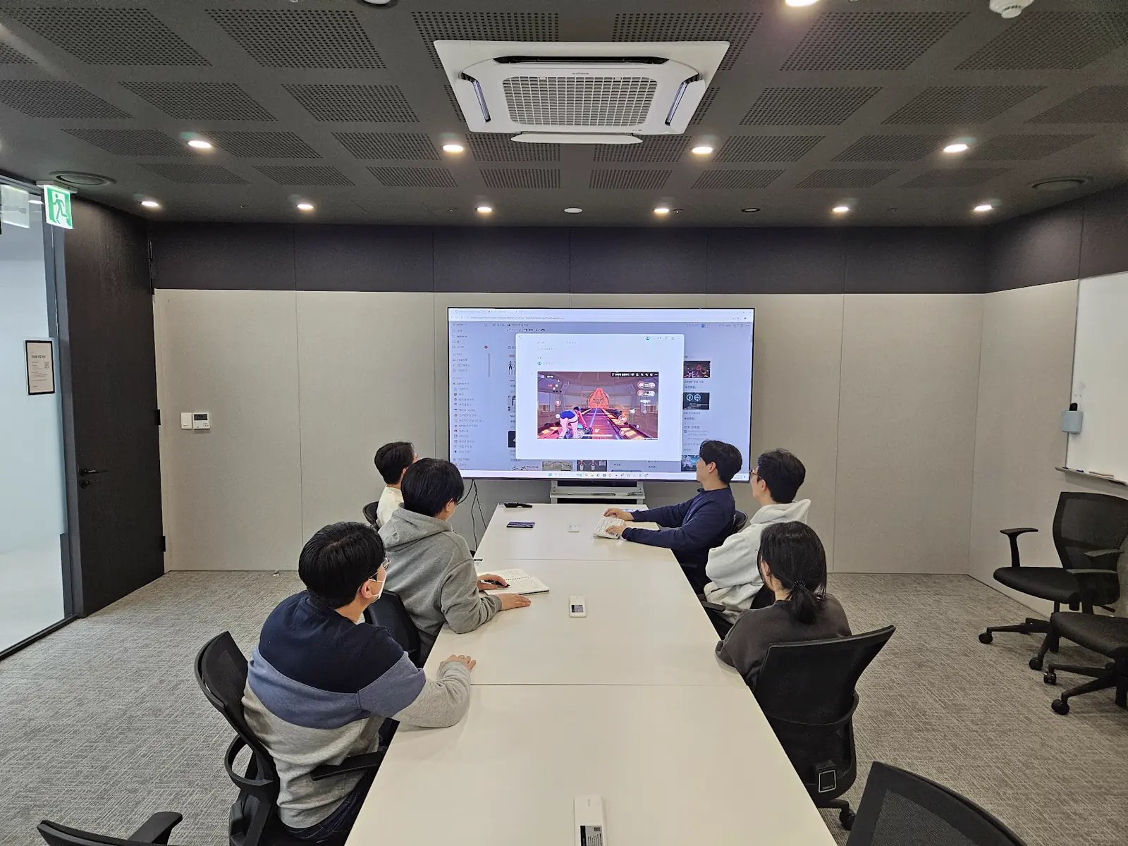 GPUN team meeting in a conference room