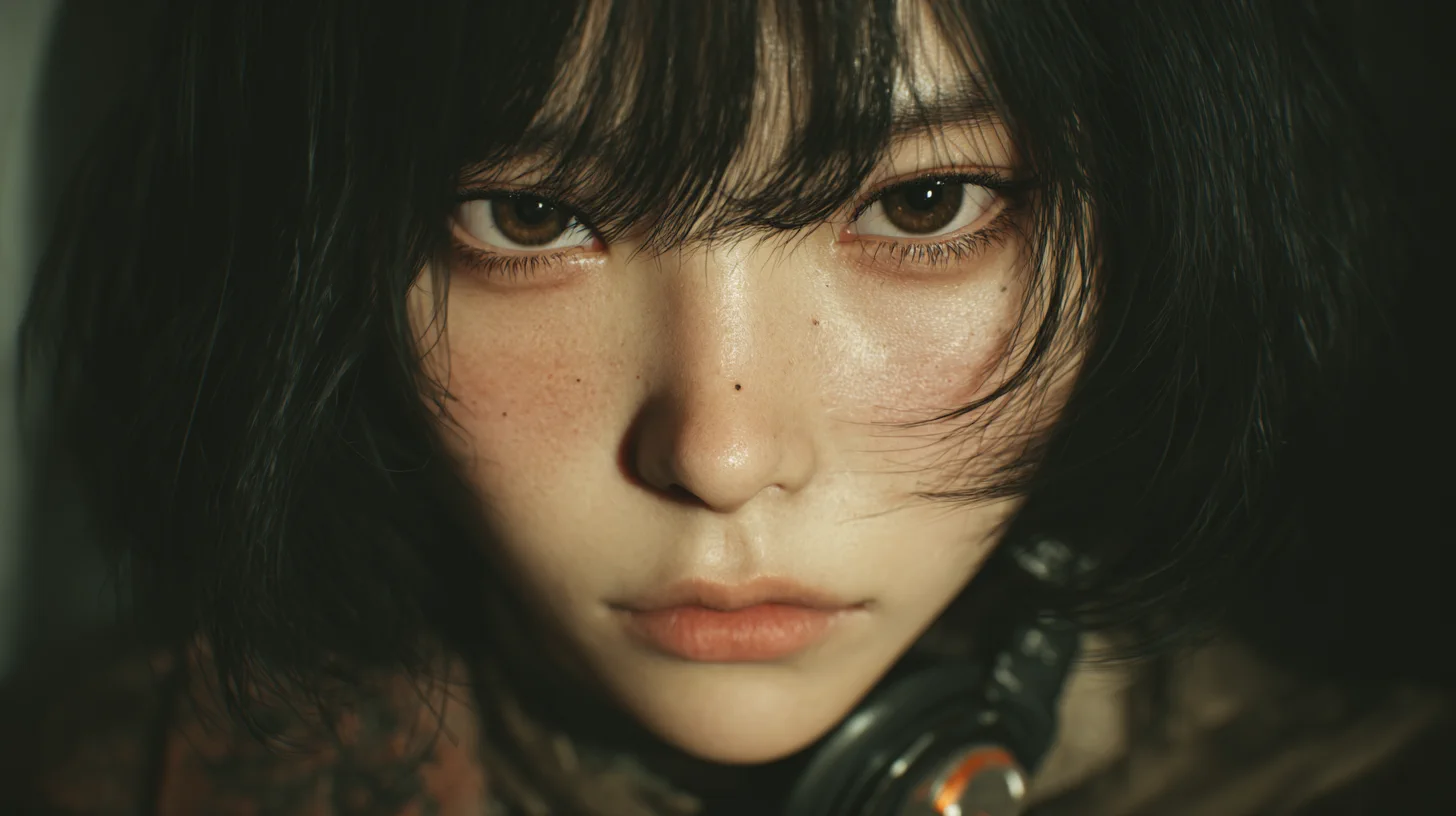 PROJECT MOVE young android portrait